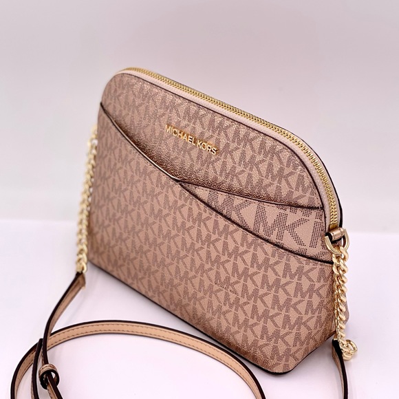 MICHAEL KORS Dome Crossbody Bag Rose Gold - Picture 11 of 16